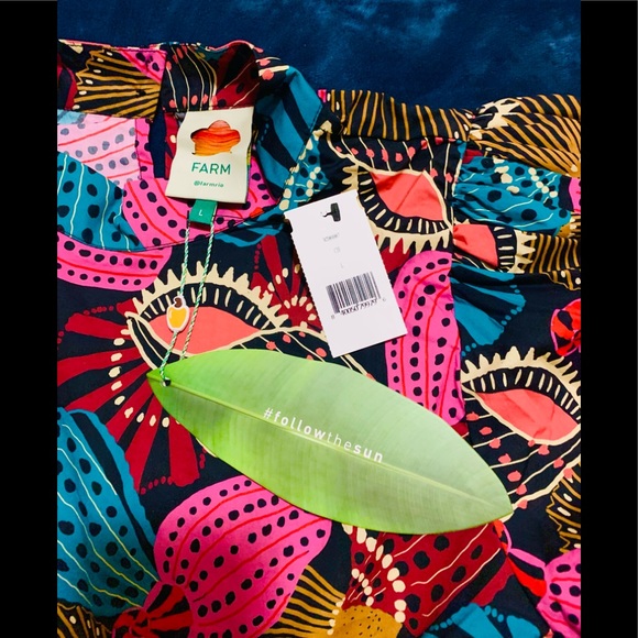 Farm Rio shell mix blouse - Picture 6 of 10